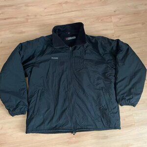 Black Columbia XCO Outerwear Zipper Jacket Mens Size XXL